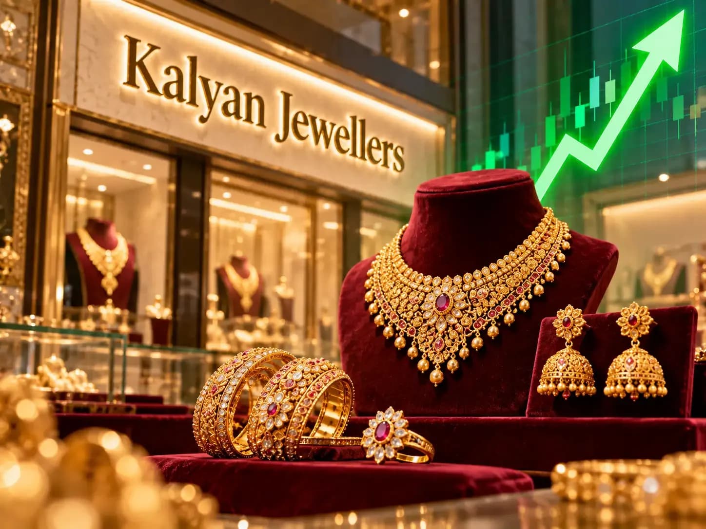Kalyan Jewellers Q2 revenue jumps 26% YoY, shares surge 3%