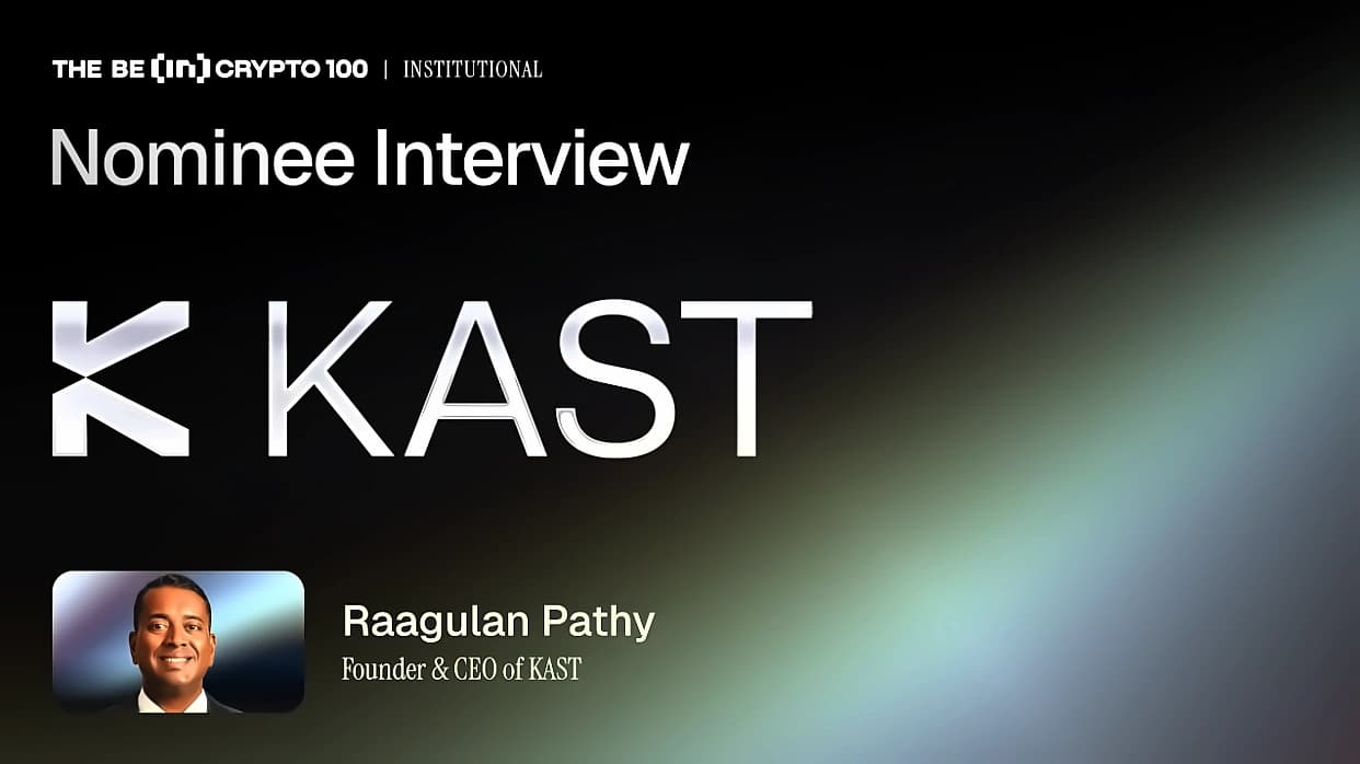 KAST Nominated for BeInCrypto Institutional Awards 2026