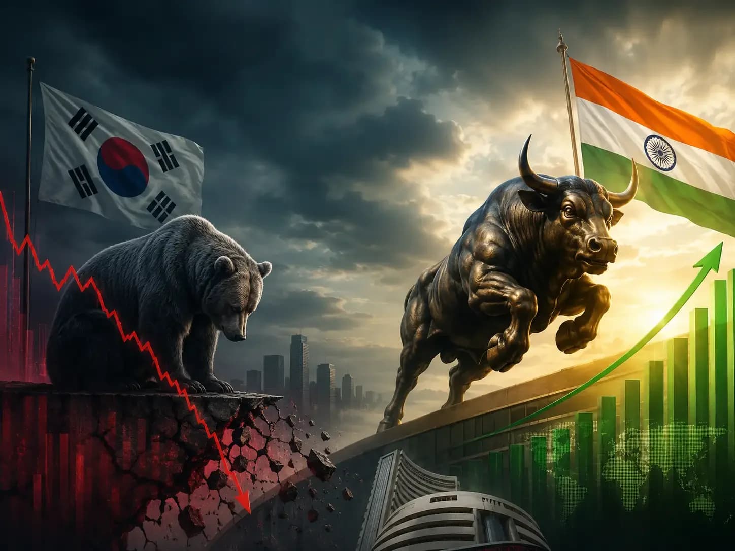 Korea's bear market exits as India investment opportunity remains