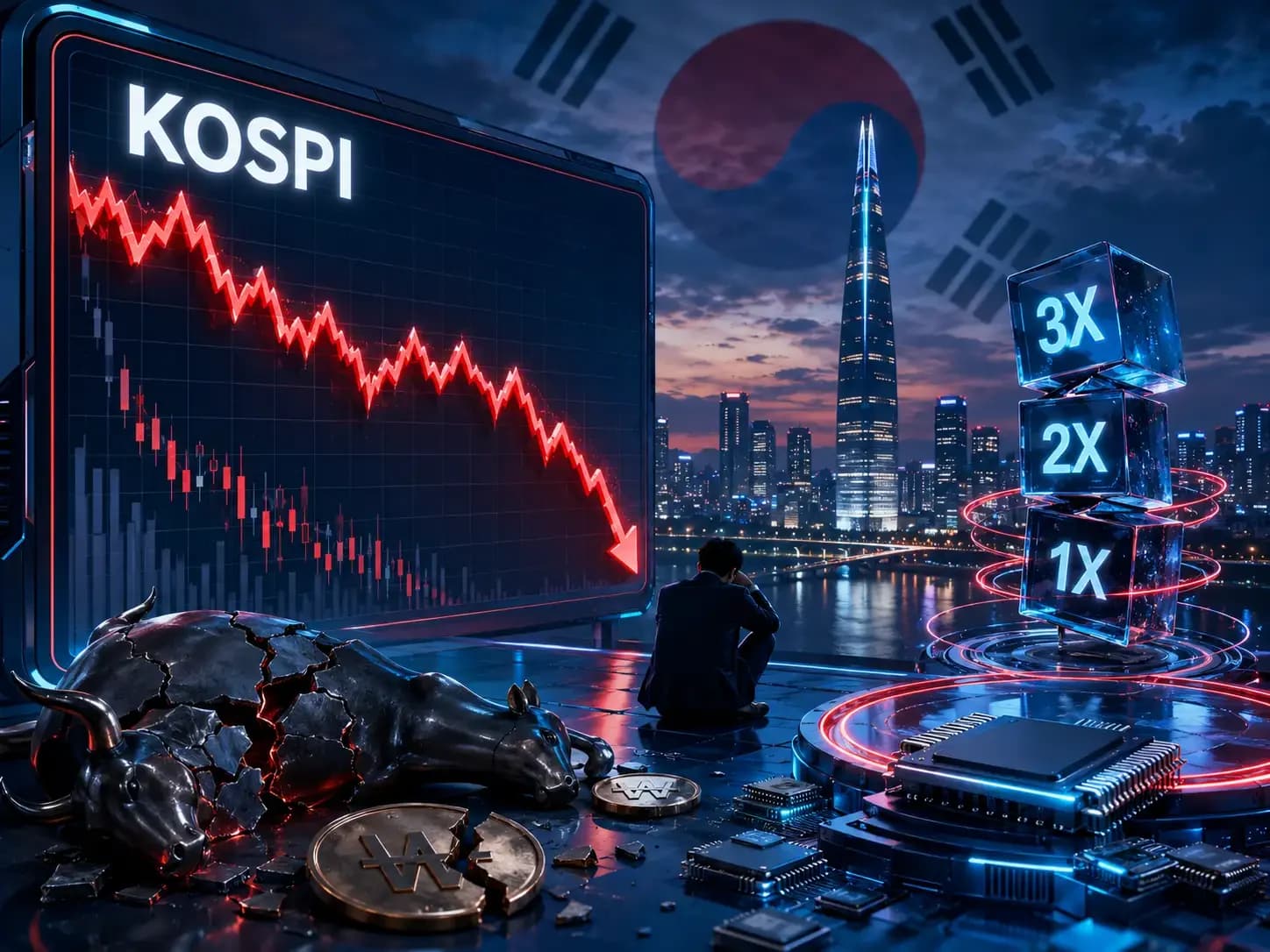 KOSPI Falls 30% from Peak as South Korea Faces Market Reform Questions