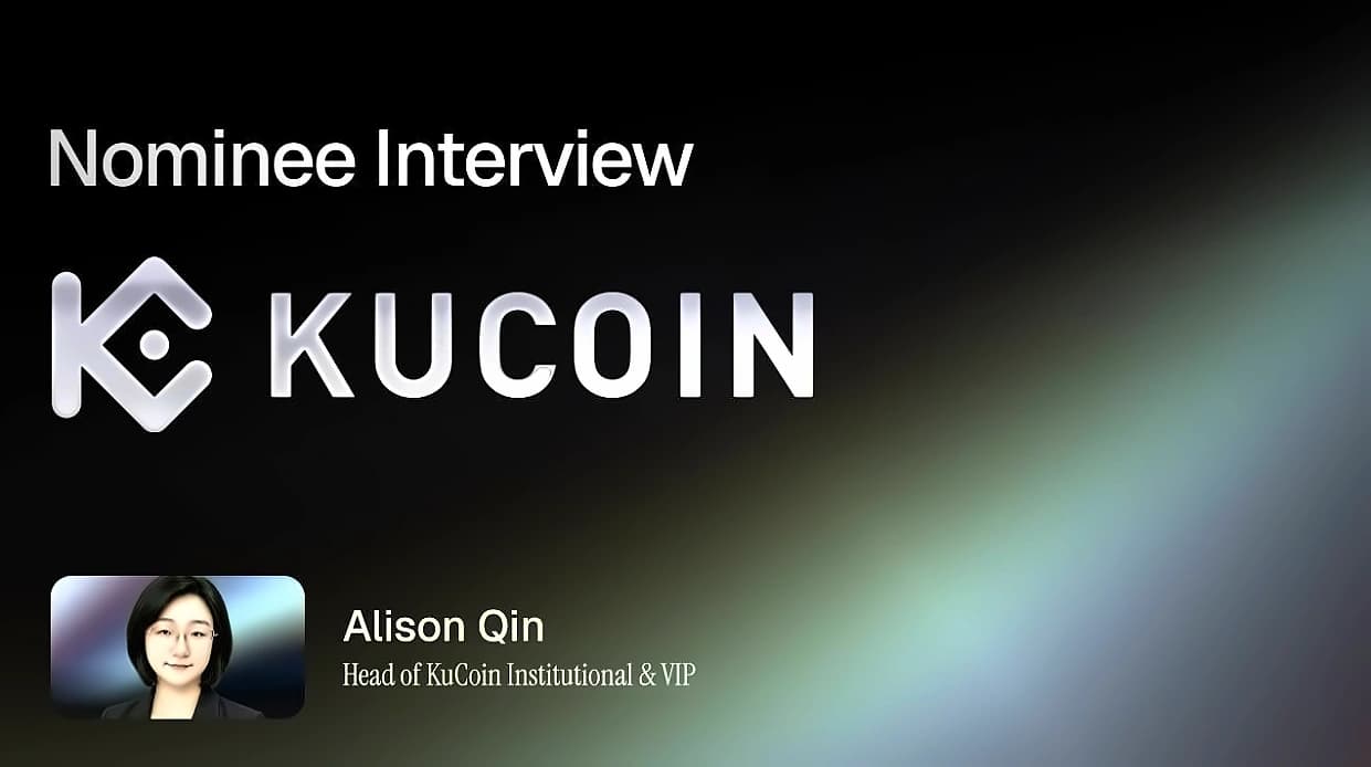KuCoin Nominated for BeInCrypto Institutional Awards 2026