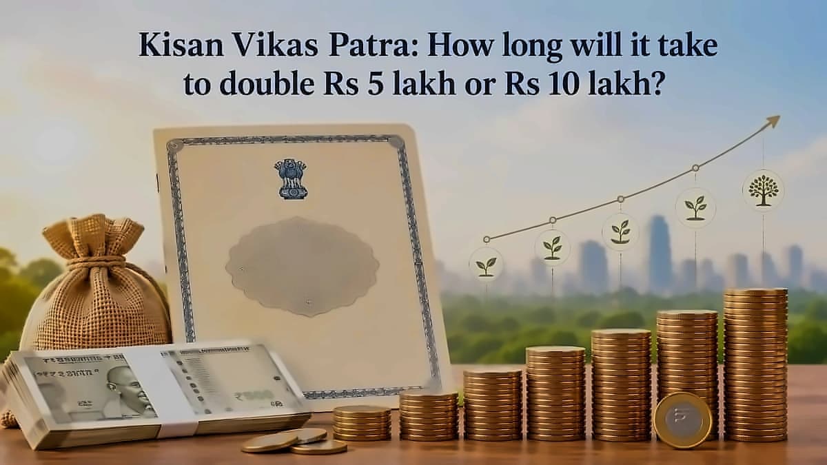 KVP doubles Rs 5 lakh to Rs 10 lakh in 9 years 7 months