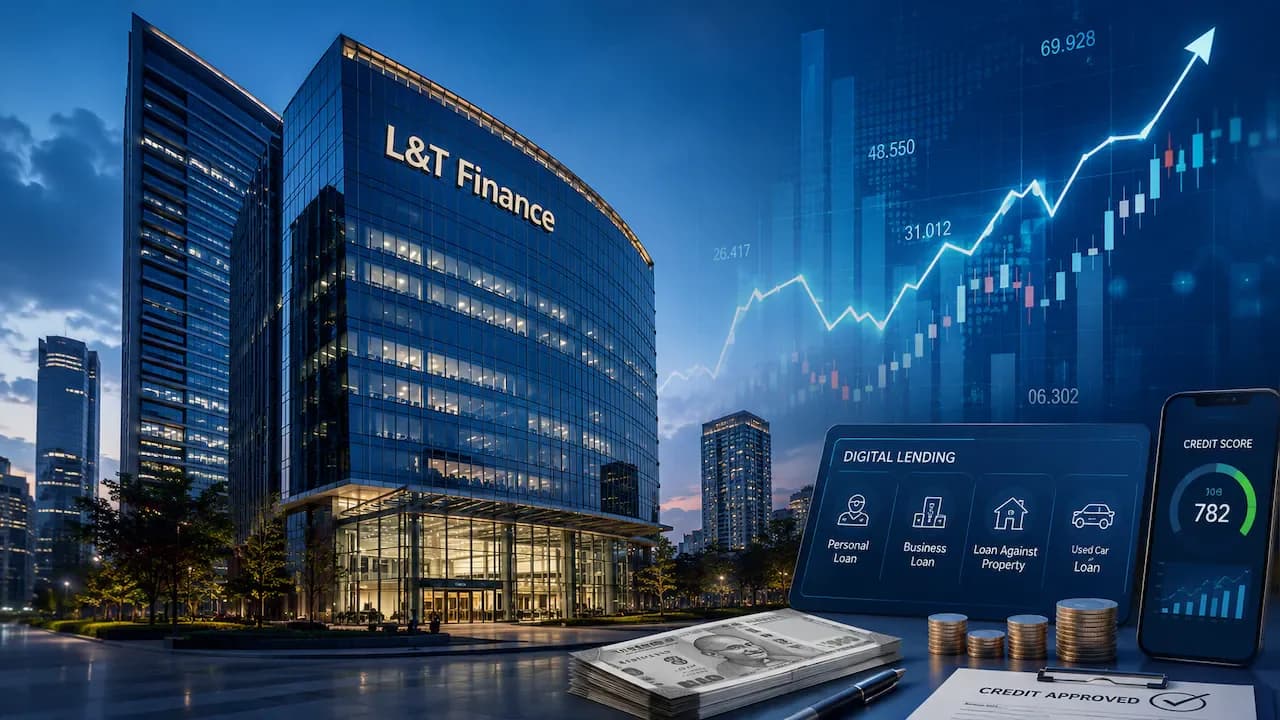 L&T Finance Q1FY27: 29% PAT Growth, Stock Surges 3%