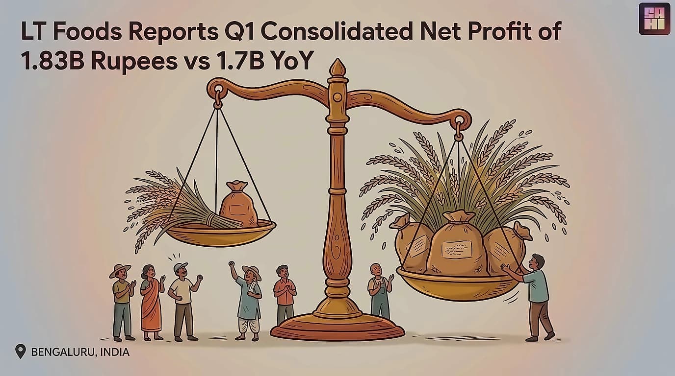 LT Foods Q1 profit up 9% to ₹183 cr, shares surge 4%