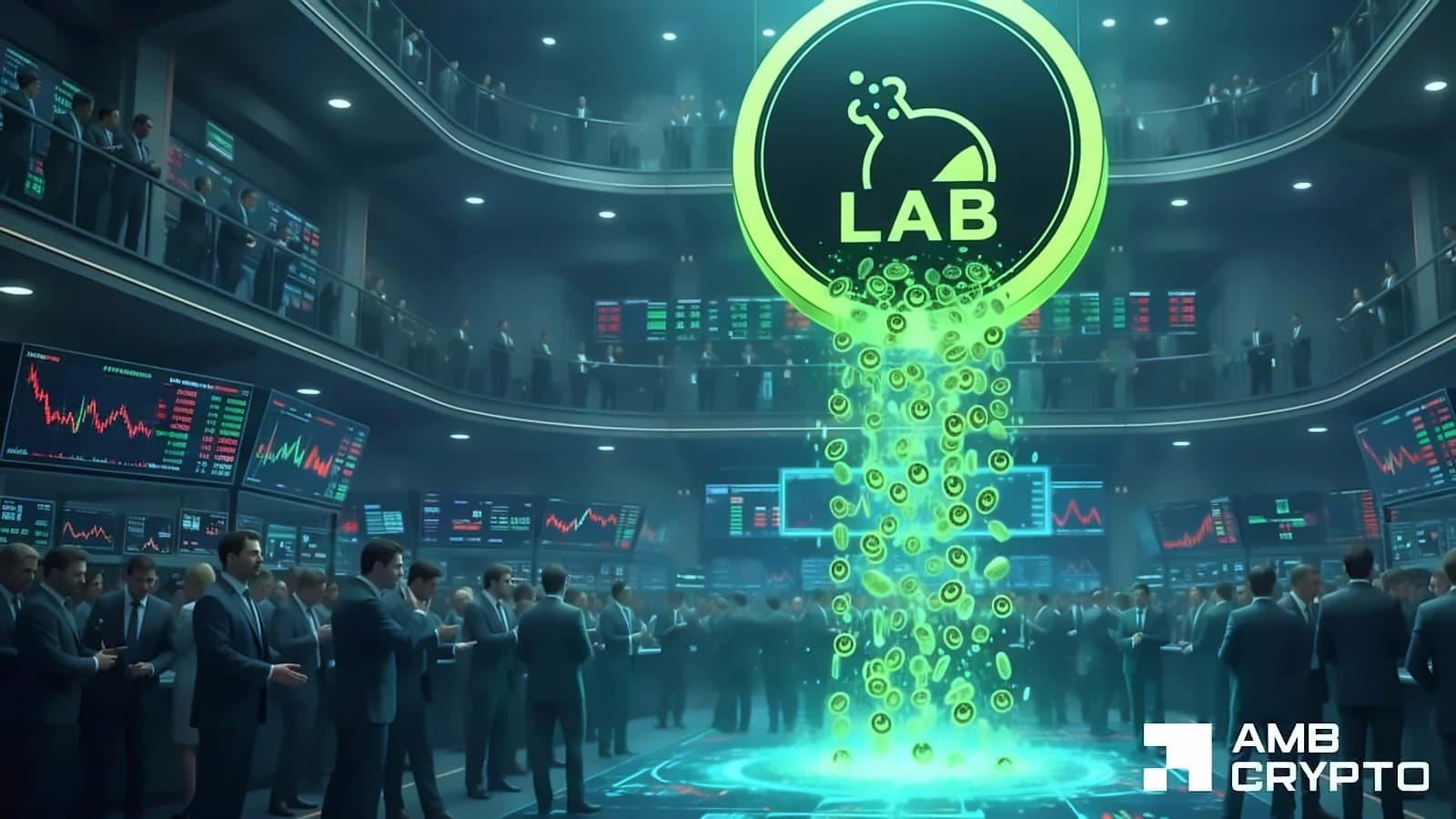 LAB Token Surges 13% Despite 60% Volume Drop, Short Liquidations