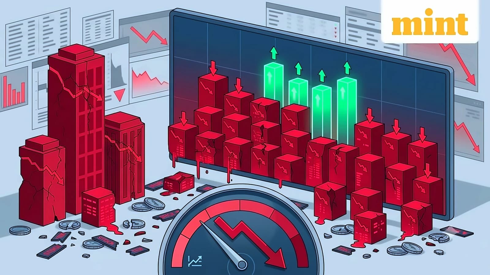 Large-cap funds face steep losses: 29 of 33 schemes down 3.09%