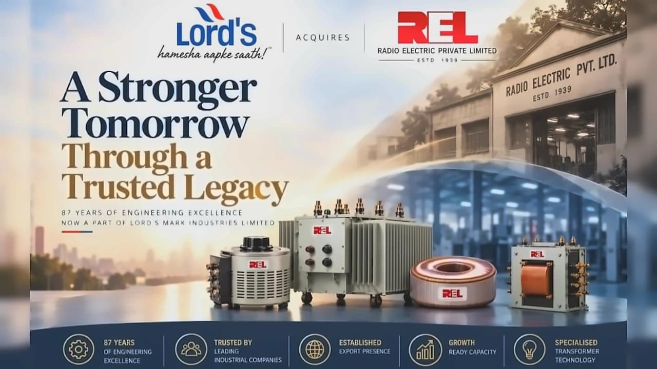 Lord's Mark Acquires Radio Electric for ₹100+ Crore Growth