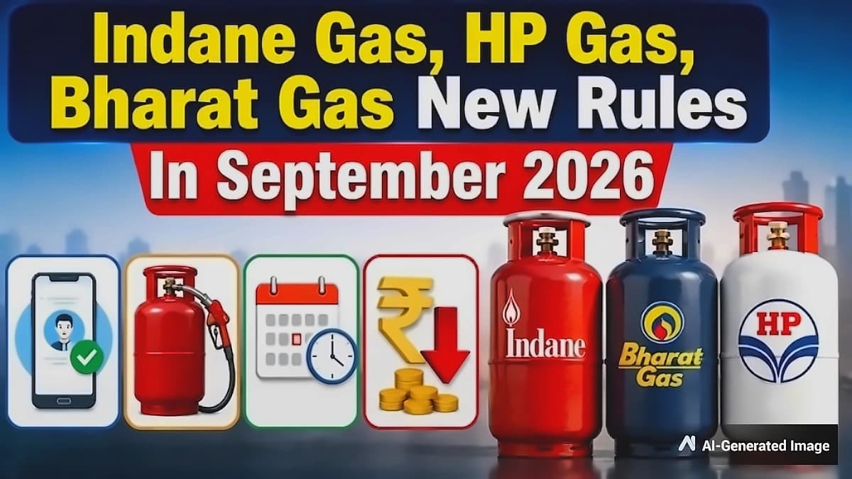 LPG Rules Change from Sept 1: Price Hike, E-KYC Deadline Extended