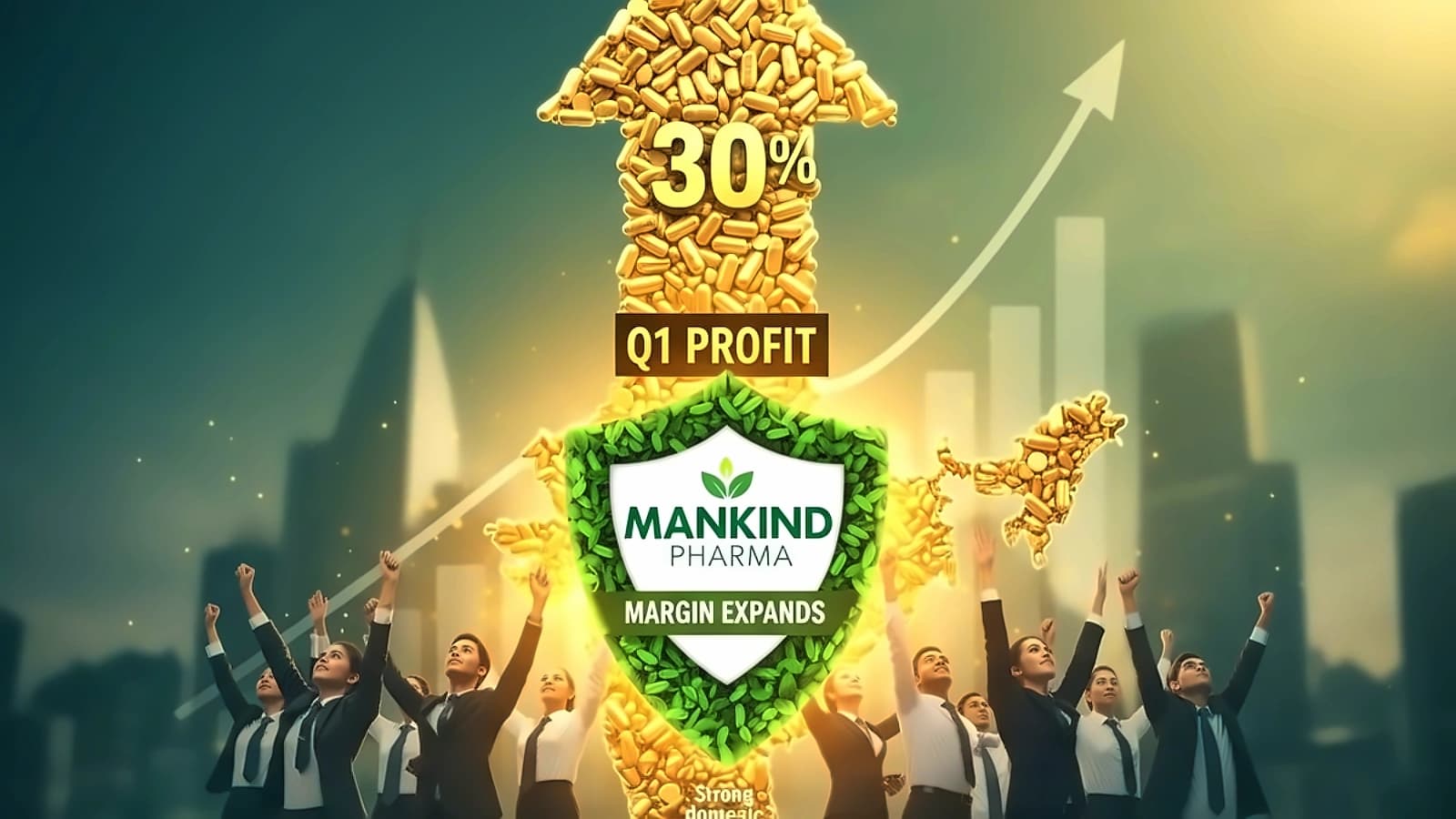 Makind Pharma Q1 profit surges 29% to ₹574 crore on strong domestic growth