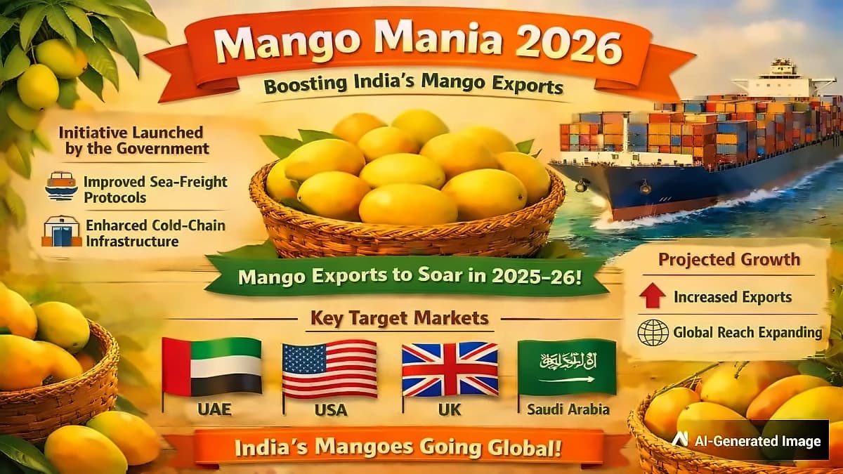 Indian Mango Magic: Global Soft Power Drives 130% US Export Growth
