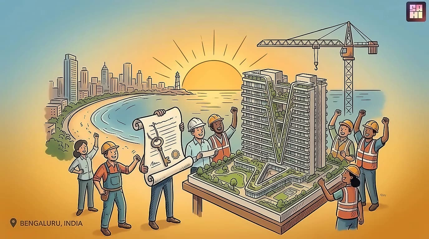 Marathon Nextgen Realty gains 1.43% after securing ₹450 cr Versova redevelopment