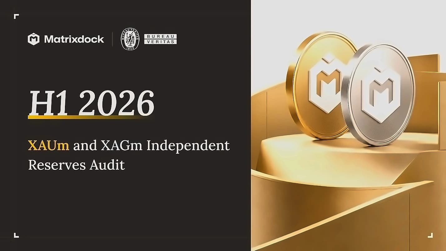 Matrixdock Completes Fourth Consecutive Reserve Audit with Bureau Veritas