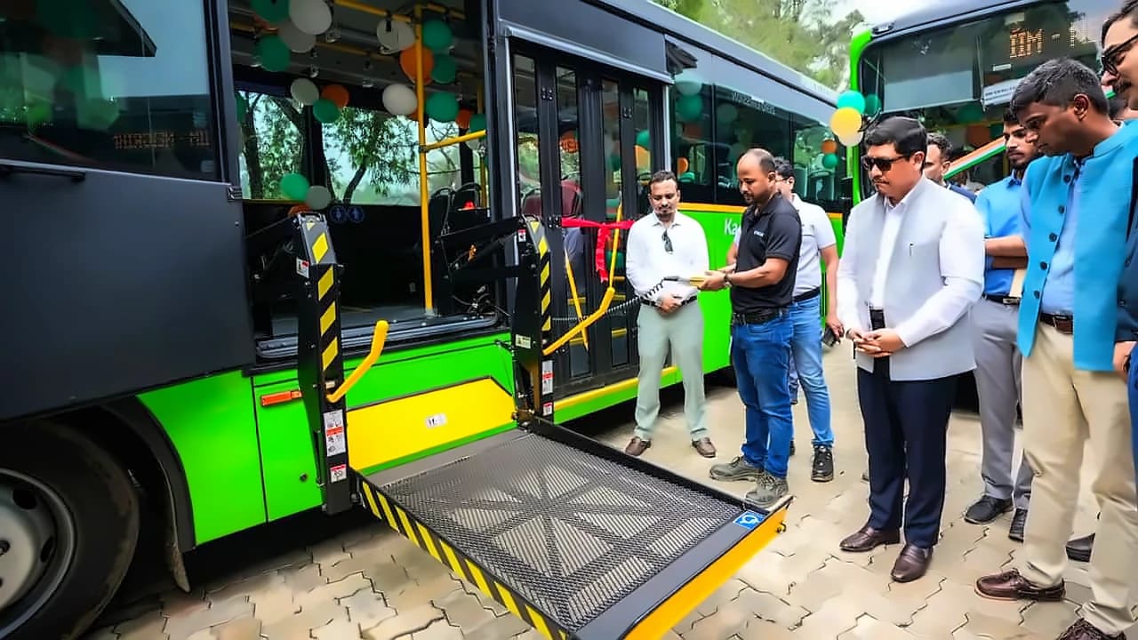 Meghalaya launches 5 electric buses under PM eBus Sewa Scheme