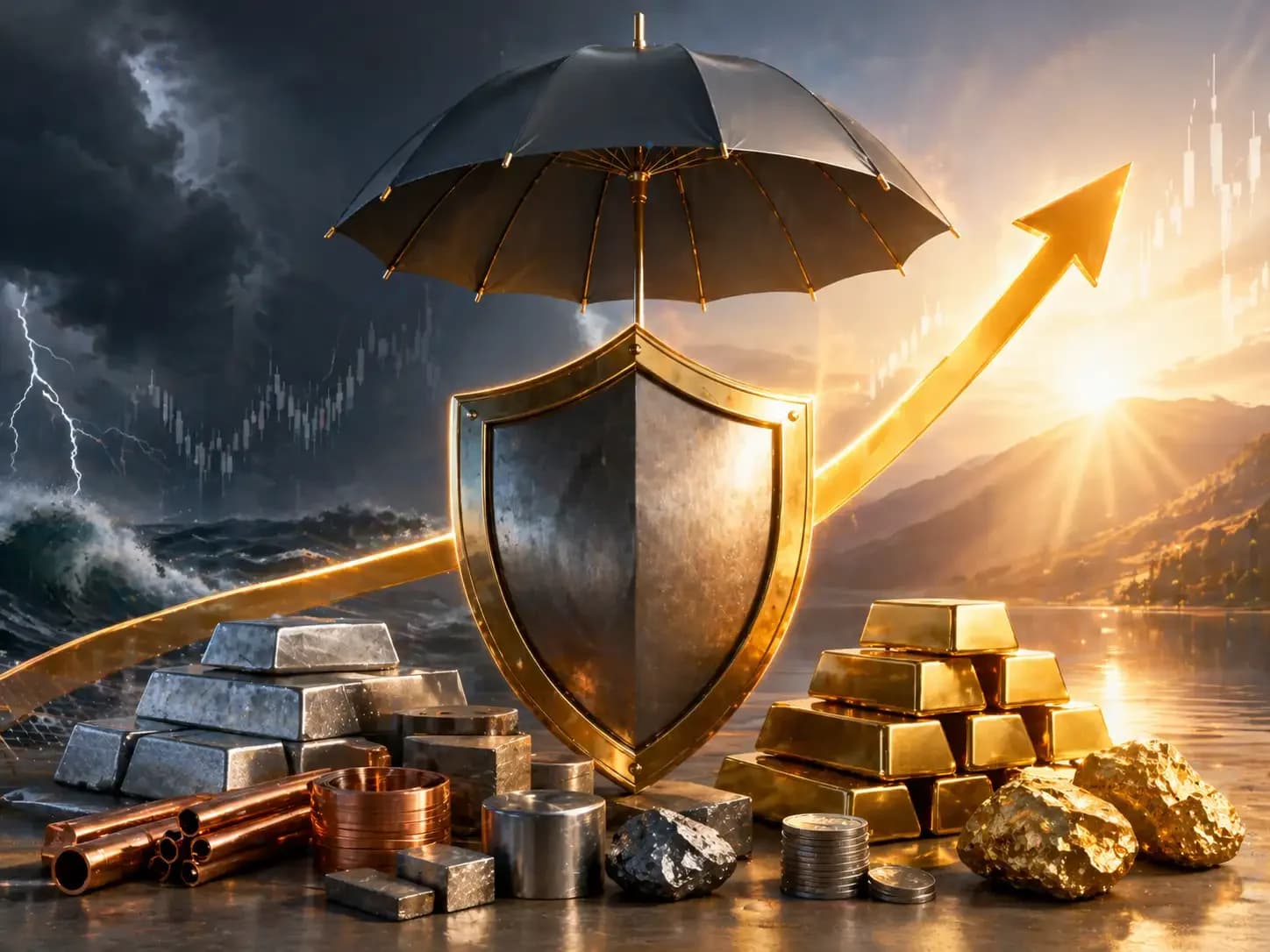 Metal stocks outperform defensive sectors with 19% 5-year returns