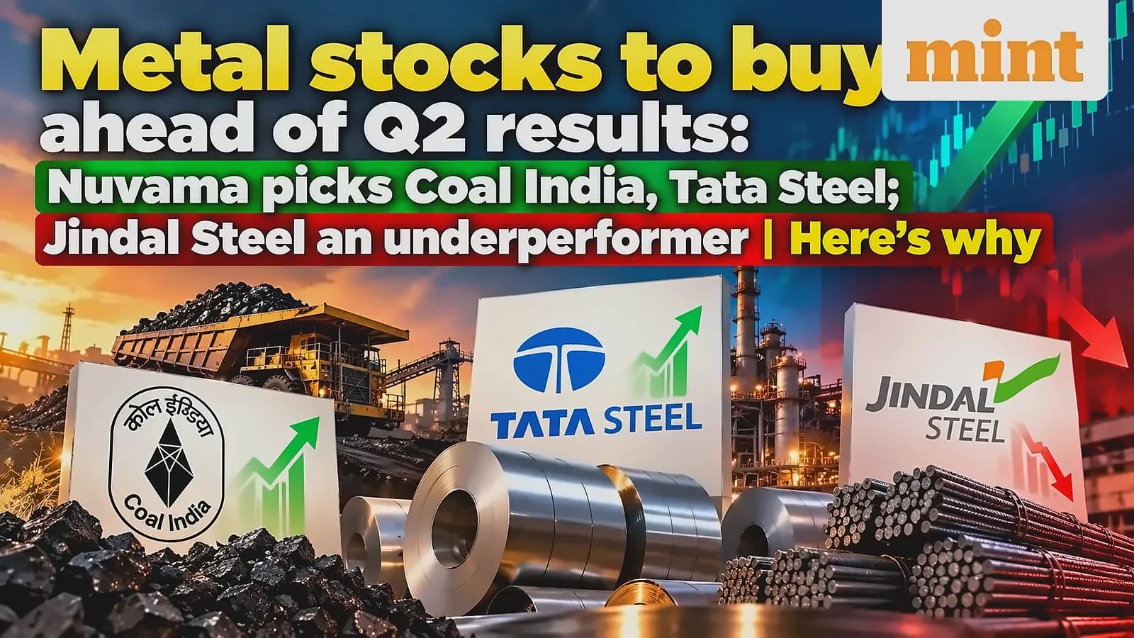 Tata Steel Q2 update: Production up 10% YoY, shares down 1.71%