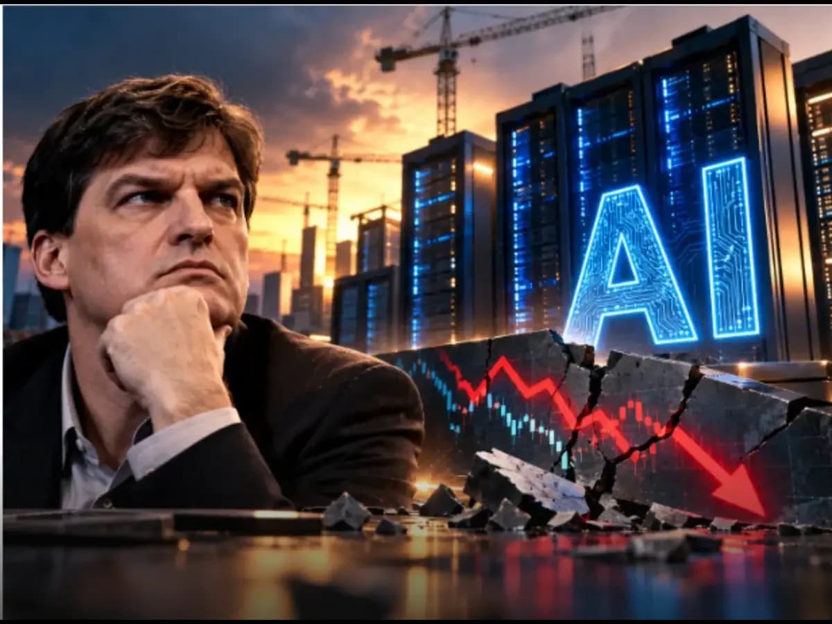 Michael Burry Accelerates AI Bubble Timeline as Valuations Hit $4T