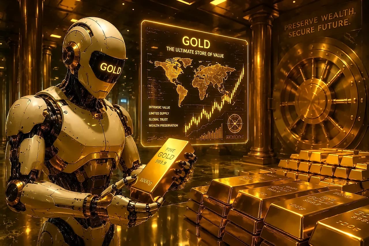Microsoft Copilot AI Predicts Gold at $6,000 by 2026 End