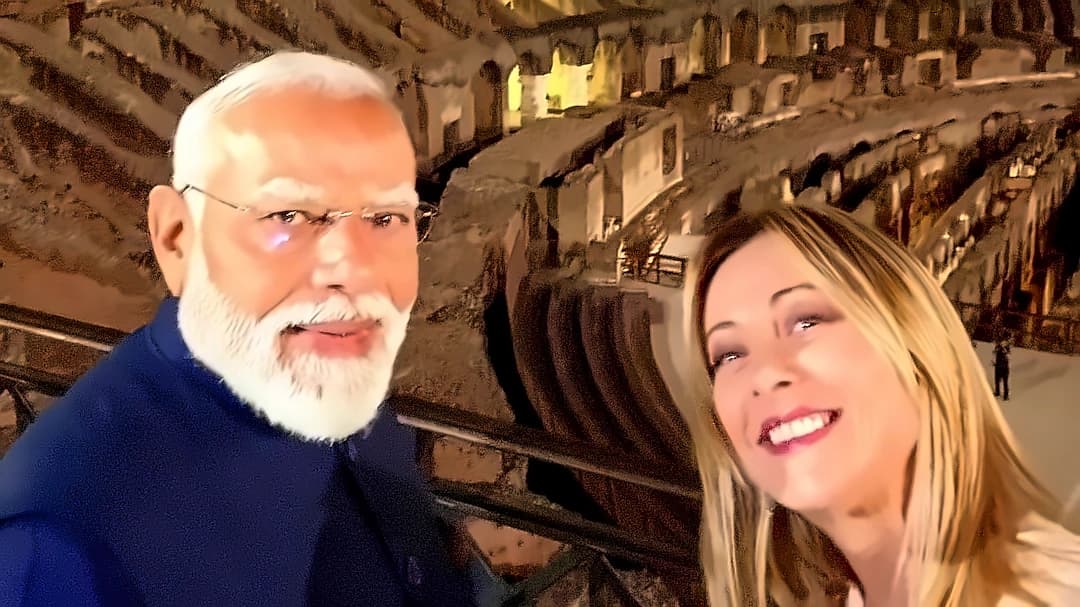 Modi Concludes Five-Nation Tour in Rome with PM Meloni