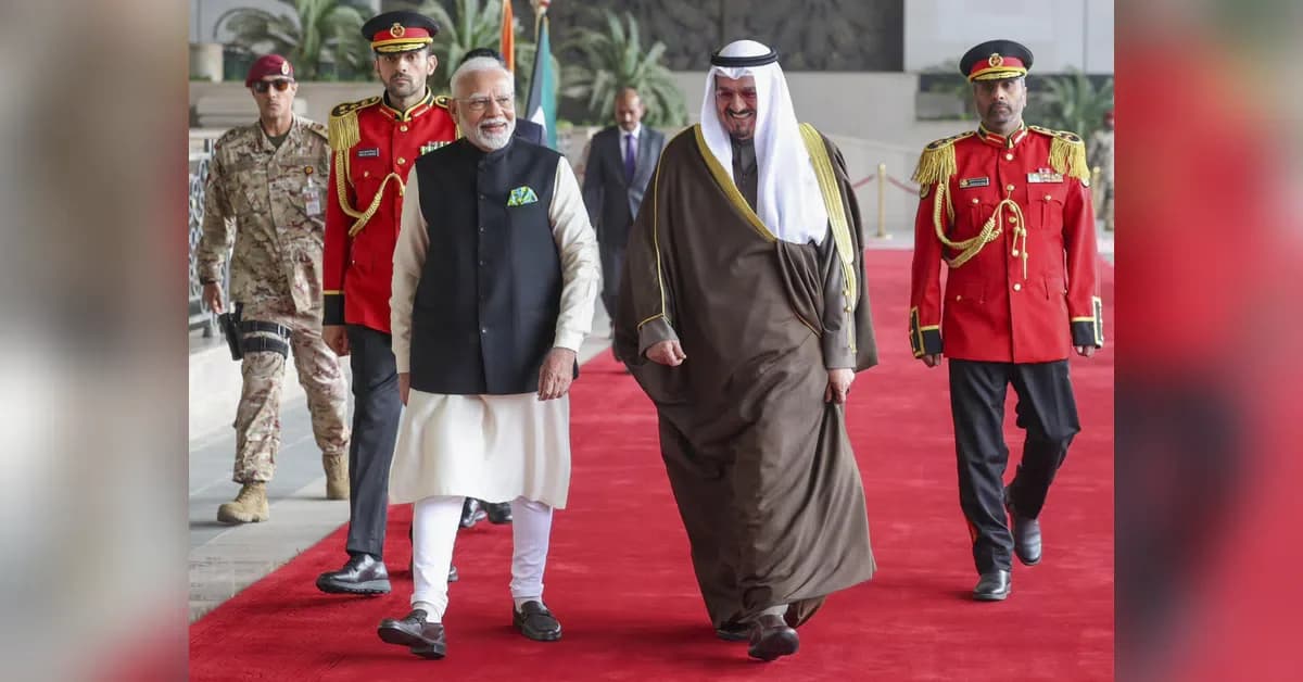 Modi, Kuwaiti Amir discuss West Asia tensions; India thanks Oman