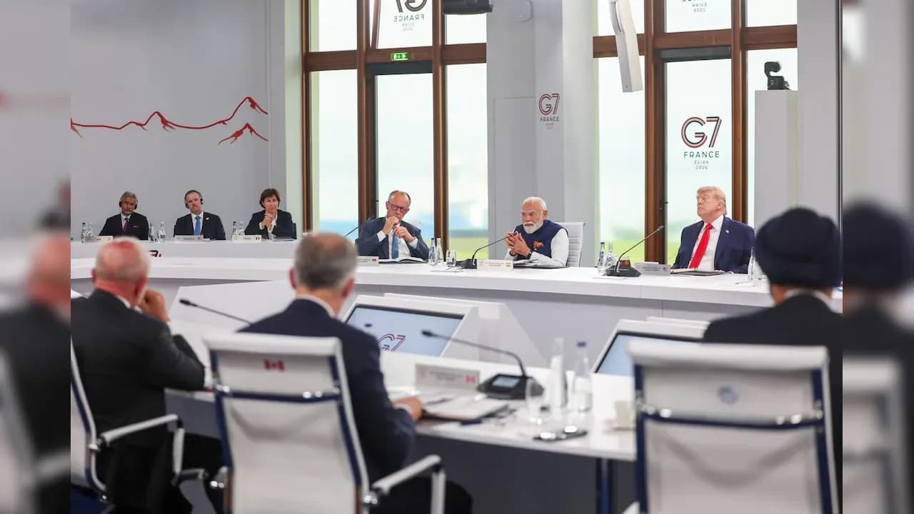 Modi-Trump Meeting at G7 Summit: Maritime Security Takes Center Stage
