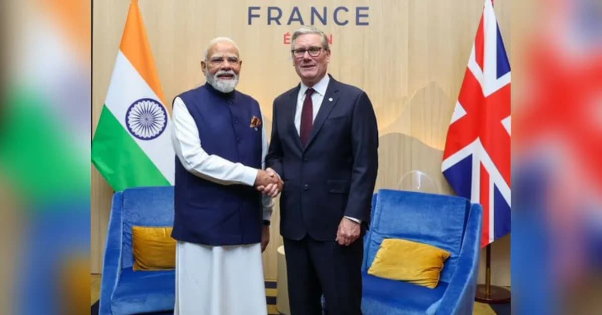 Modi-Starmer trade deal breakthrough at G7 Summit sparks buzz