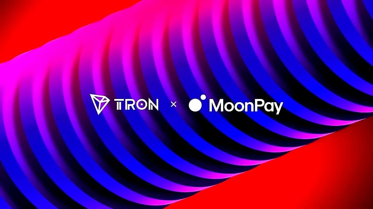 TRON Processes 15+ Billion Transactions as MoonPay Enables Gasless Stablecoin Transfers