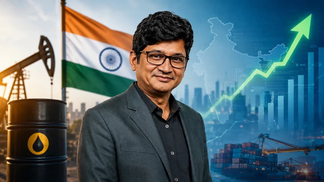 Motilal Oswal's Khandelwal: $85 Crude Won't Derail India Growth