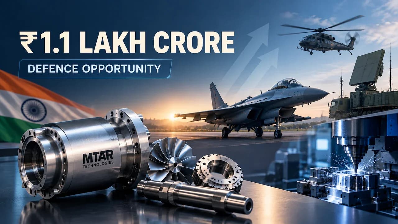 MTAR Technologies Eyes 'Sizable' Orders After ₹1.1L Cr Defence Approval