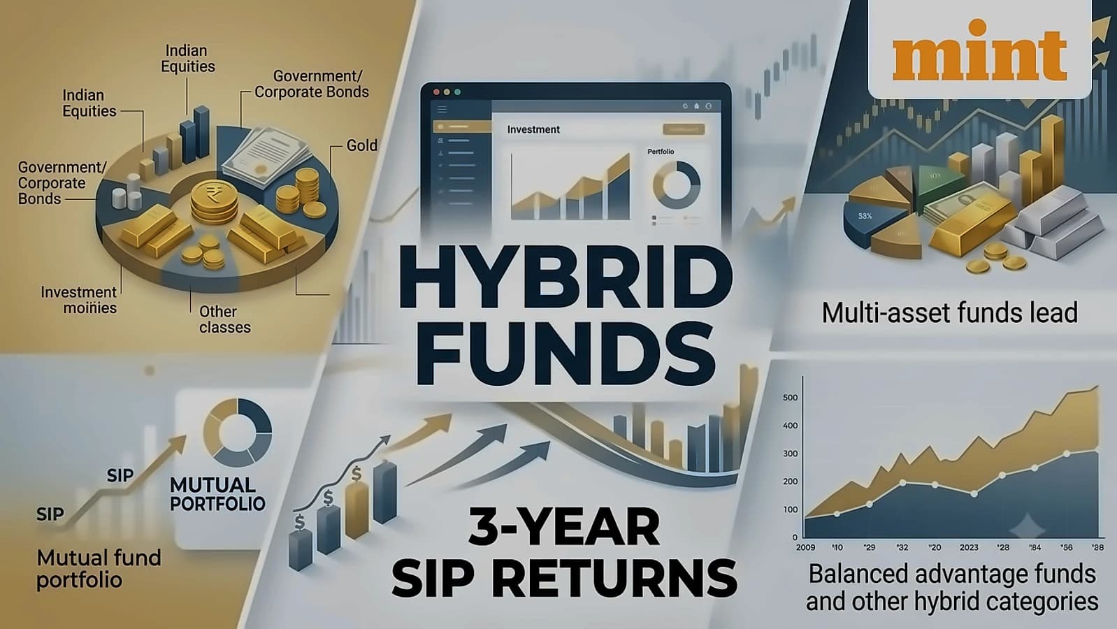 Multi-asset funds lead hybrid fund SIP returns at 18.66%