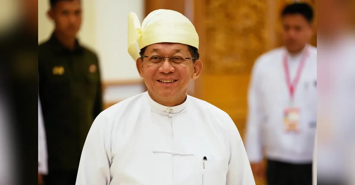 Myanmar President Aung Hlaing's India visit begins May 30