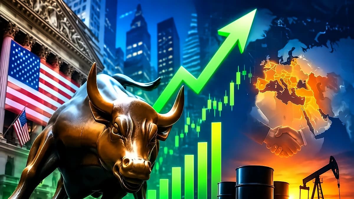 Nasdaq Surges 450+ Points as AI Stocks Rebound, Trump Calls for Ceasefire
