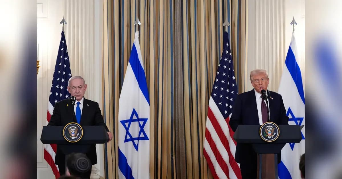 Trump, Netanyahu Set for White House Meeting After Iran Peace MoU