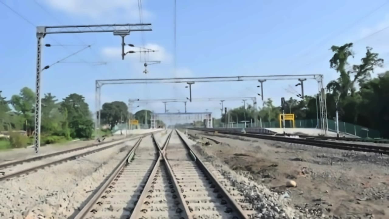 NFR accelerates electric train trials between Tripura-Assam