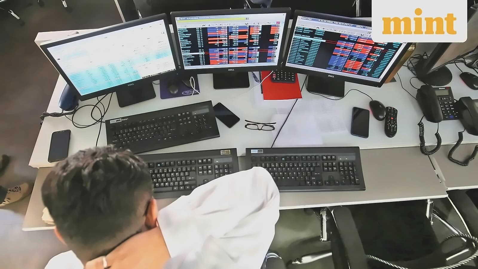 Nifty 50 drops to 23,995 amid banking, IT selloff; geopolitical tensions persist