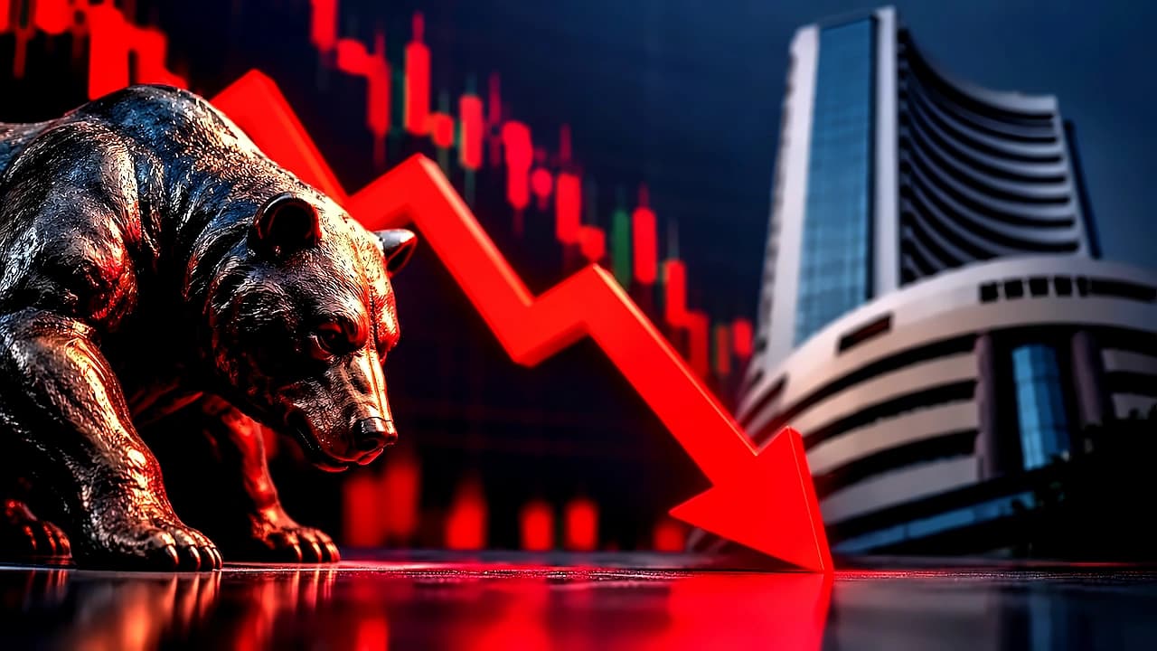 Nifty Falls Below 23,398, Sensex Drops 2.3% Weekly on Crude, Rate Hike Fears