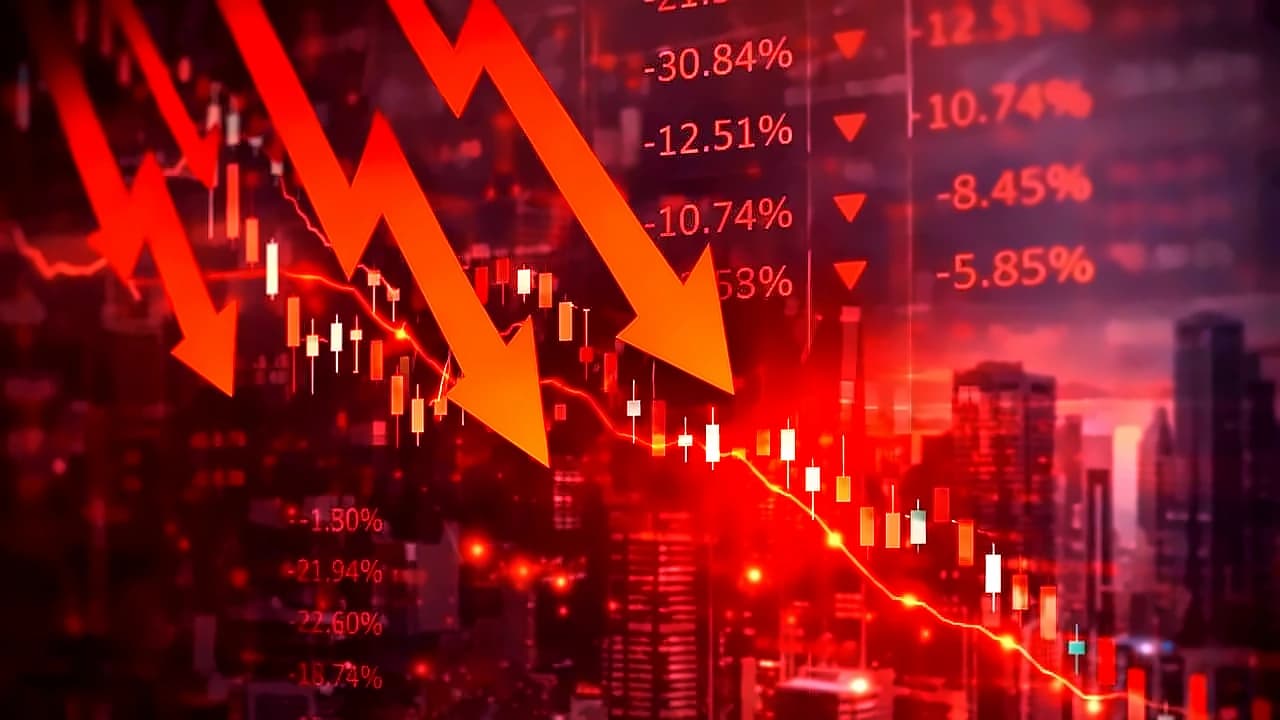 Sensex Falls 450 Points, Nifty Below 23,100 on Iran Strait Closure