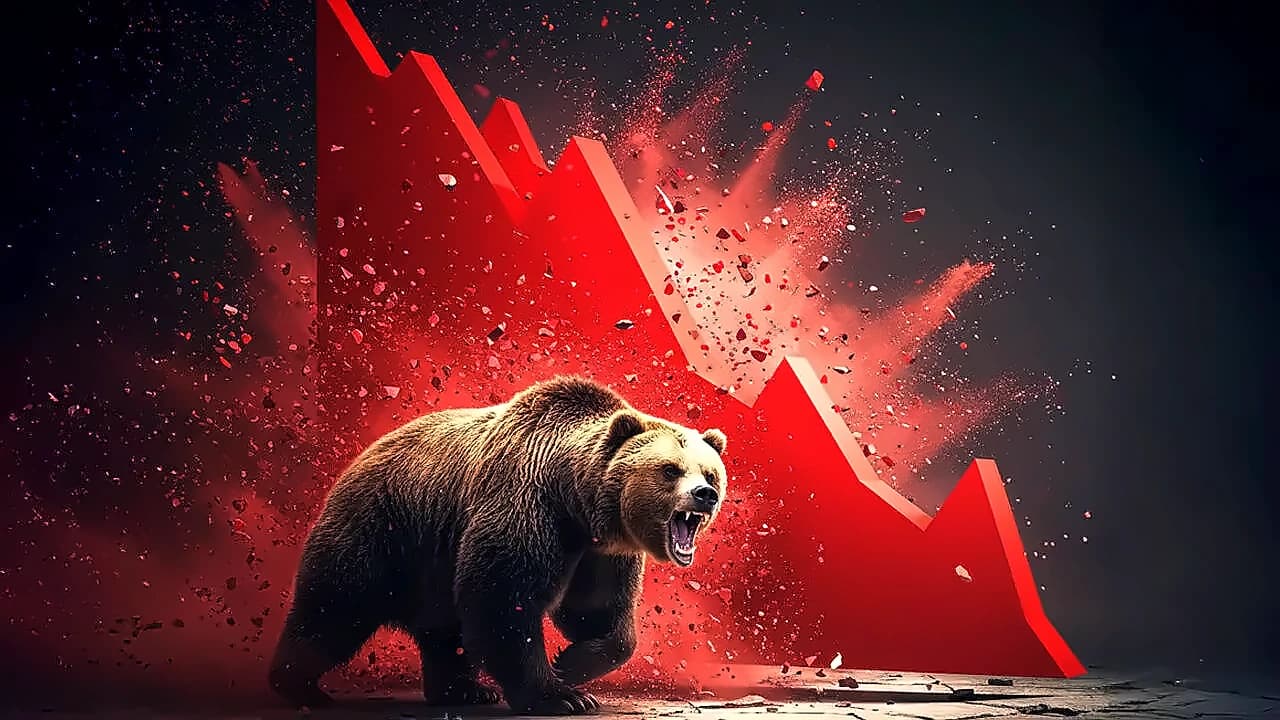 Sensex crashes 1,200 points; Nifty50 falls below 23,800