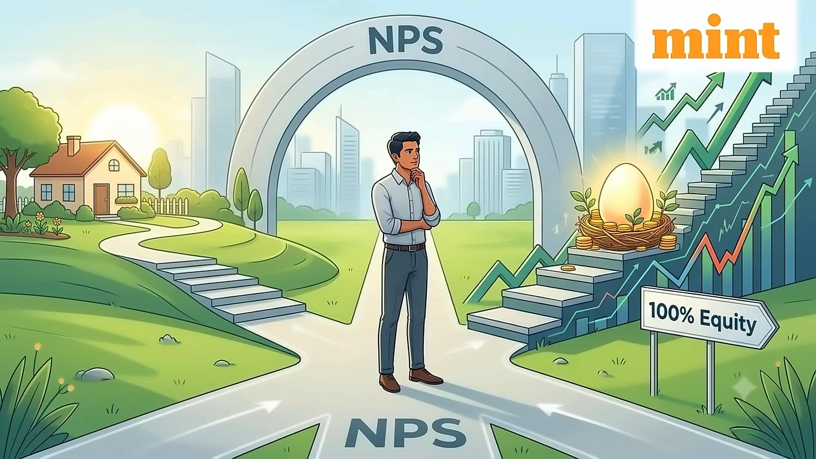 NPS 100% equity option explained: Key rules and investor considerations