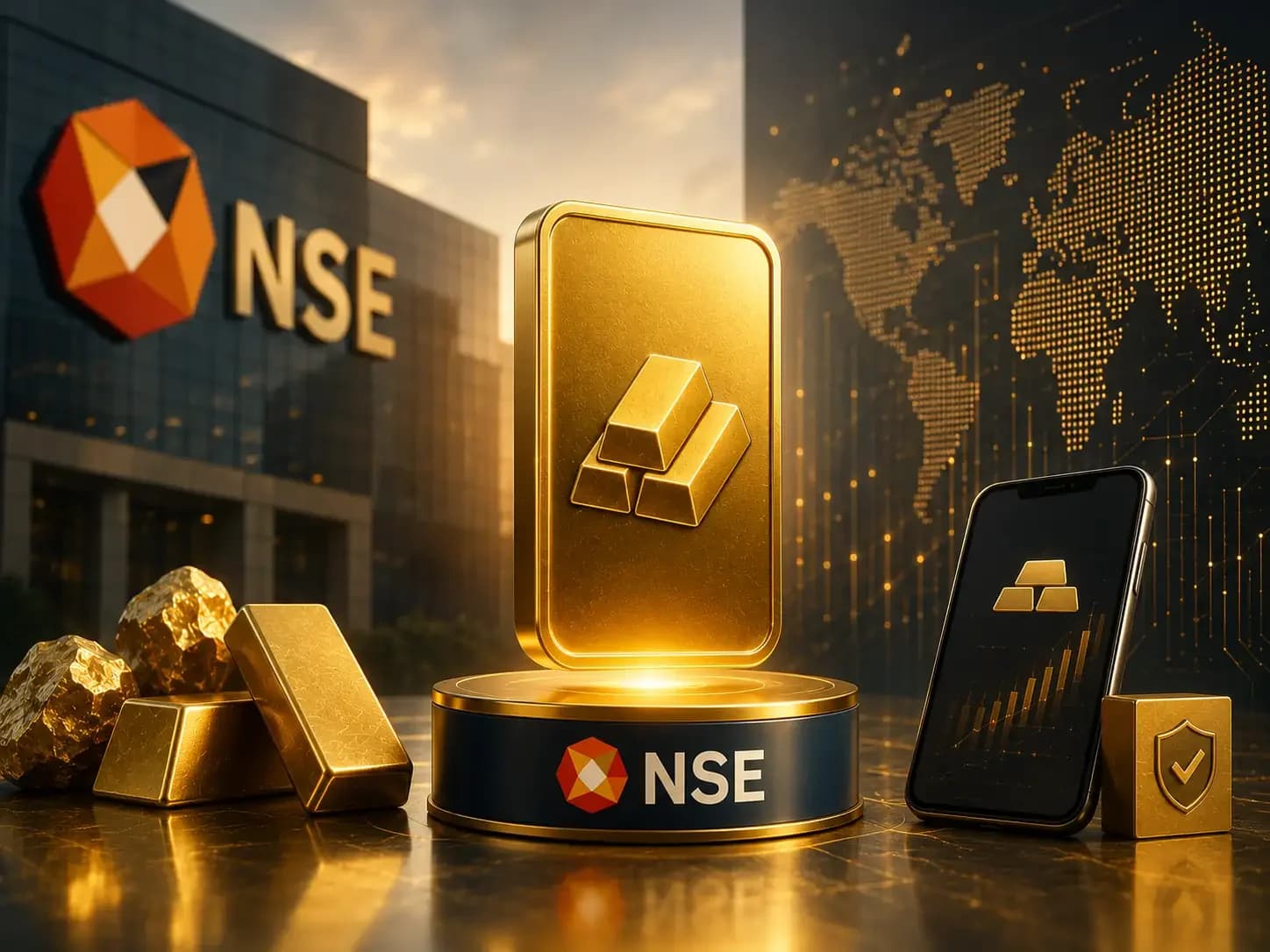 NSE Launches Electronic Gold Receipts Trading from May 18