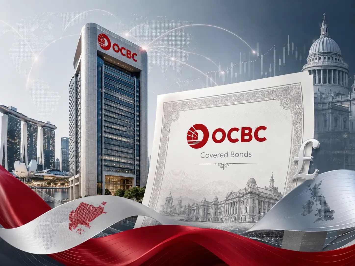 OCBC Raises £1B via Global Covered Bonds for Corporate Purposes