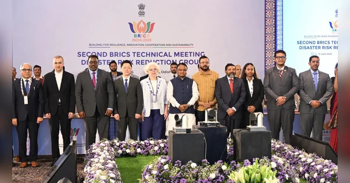 Odisha's disaster resilience model showcased at BRICS meet in Puri