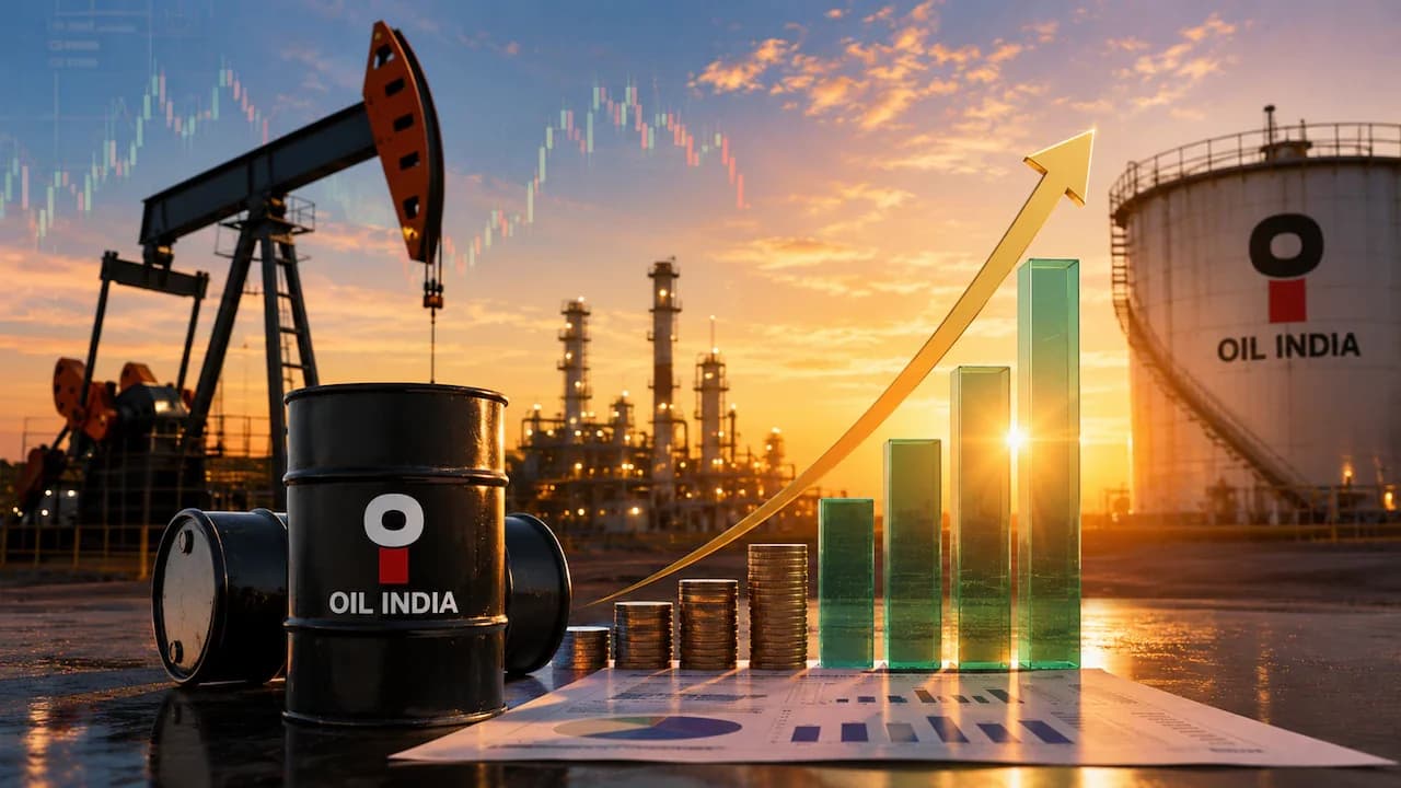 Oil India shares fall 2% to ₹470.20 despite strong Q1 profit