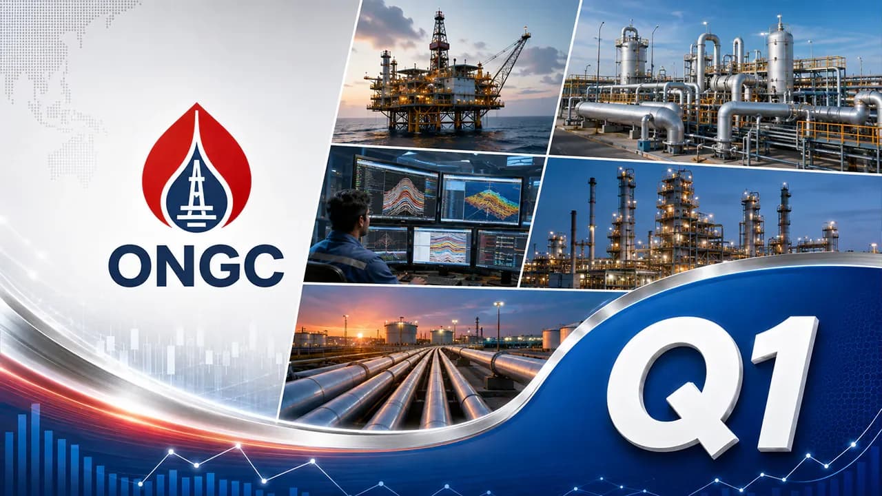 ONGC Q1 FY27 Results: Profit Surges 2.6x to ₹17,034 Cr - Bearish Outlook