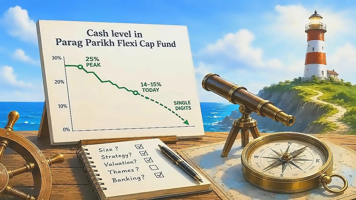 Parag Parikh Flexi Cap Fund: July Portfolio Changes & Cash Strategy