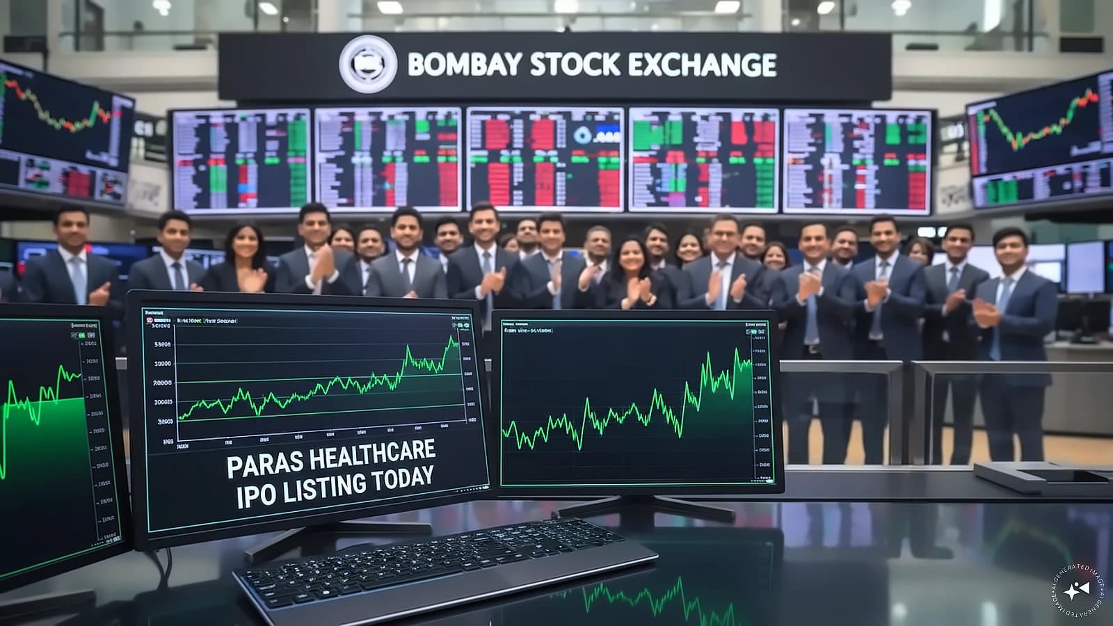Paras Healthcare shares list at 4% premium, rally 7% in early trade