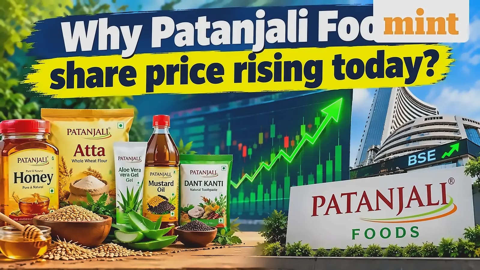 Patanjali Foods shares surge 5% on legal relief, strong Q1 results