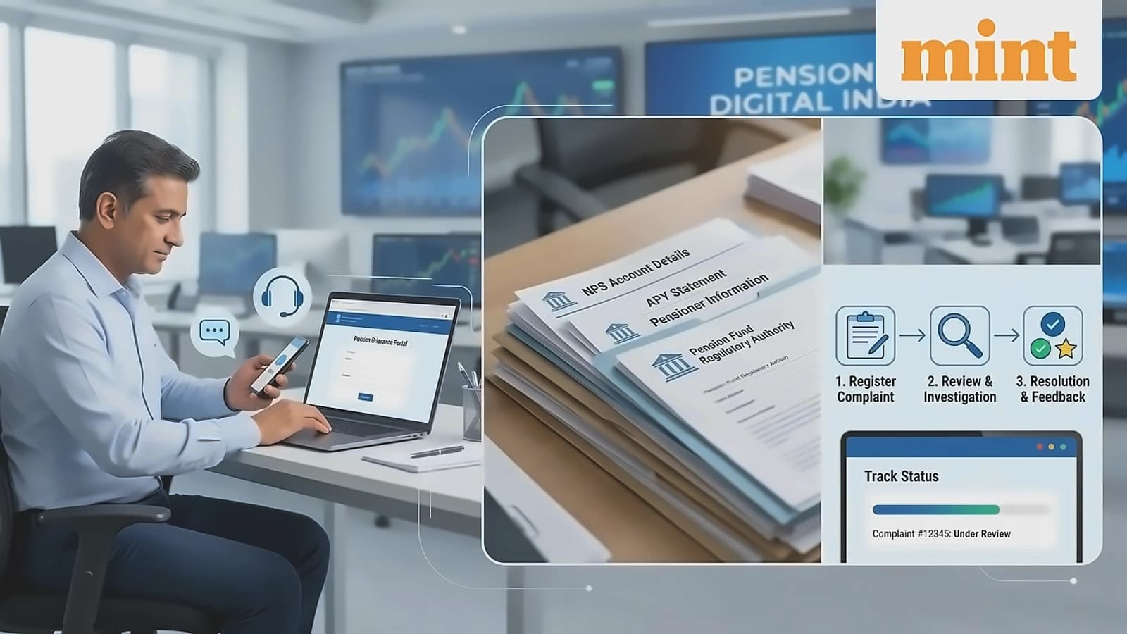PFRDA Launches AI-Powered Pension Sahayak Portal for Complaints