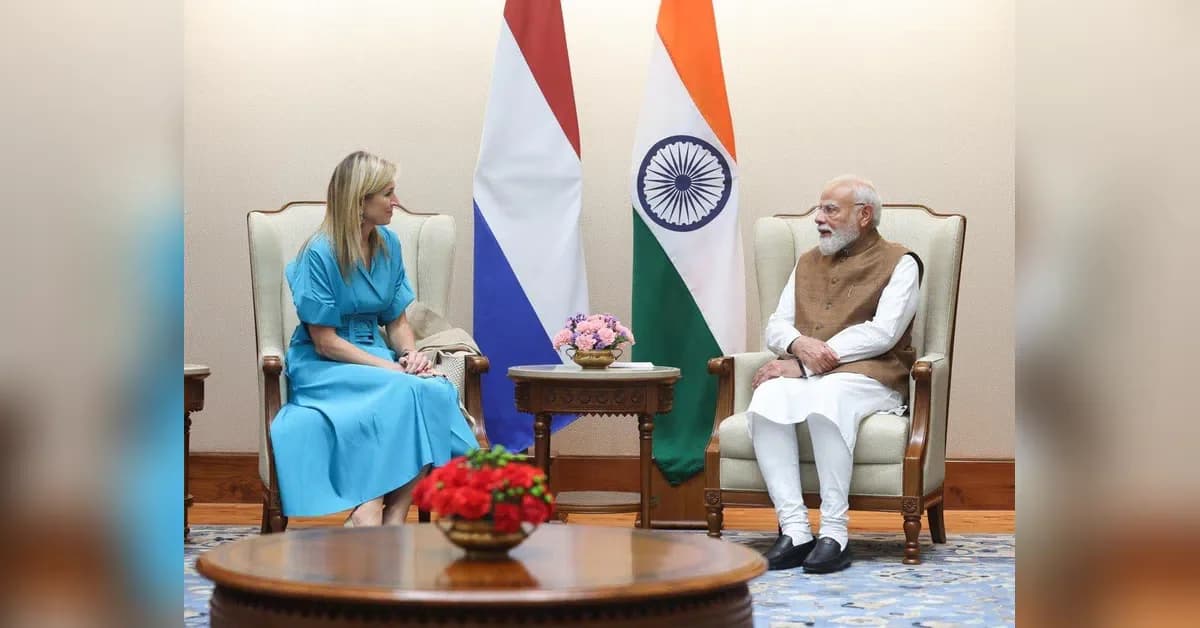 PM Modi, Queen Maxima discuss digital finance expansion