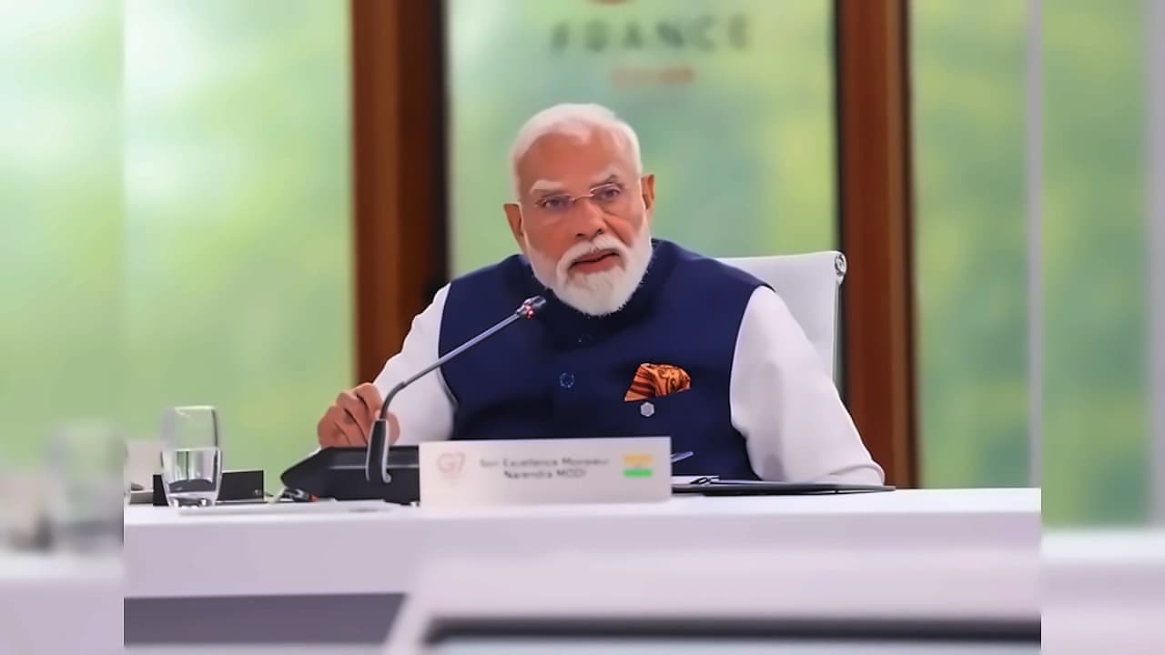 PM Modi Calls for Broad AI Access at G7 Summit, Emphasizes Global Cooperation