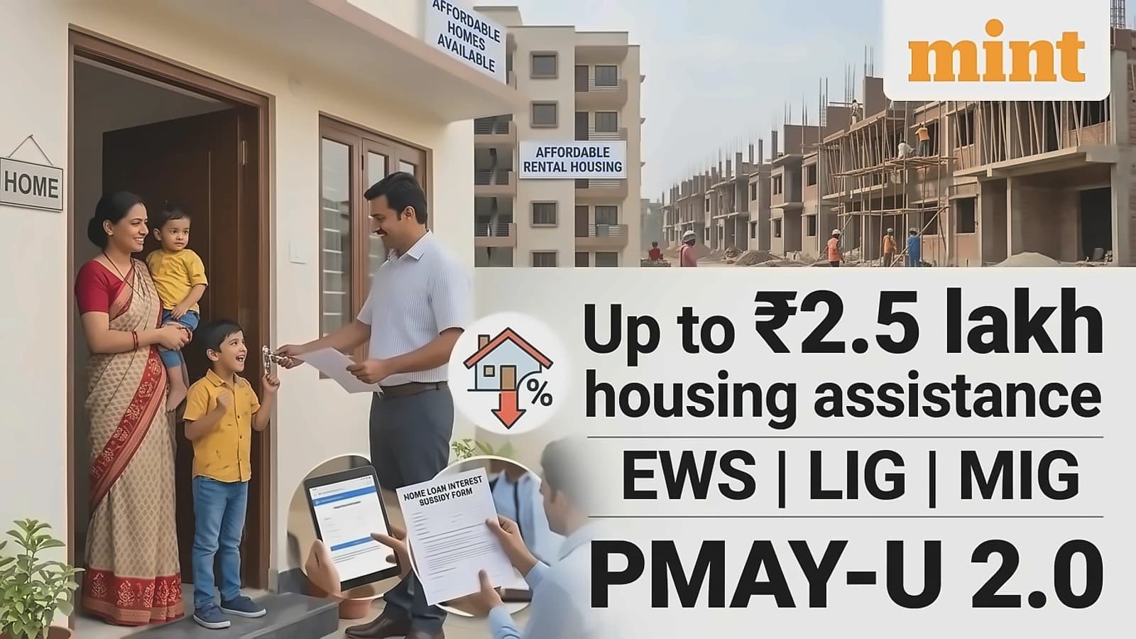 UP Awas Vikas 2026: ₹2.5 lakh housing support with PMAY-U 2.0 benefits